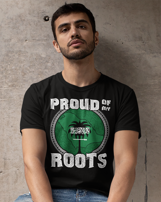 Proud of my Roots - Saudi Arabia Unisex T-shirt