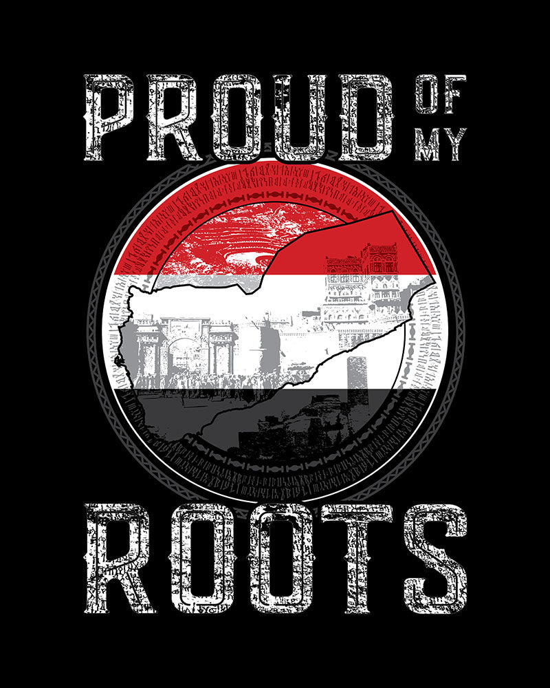 Proud of My Roots - Yemen Unisex T-shirt