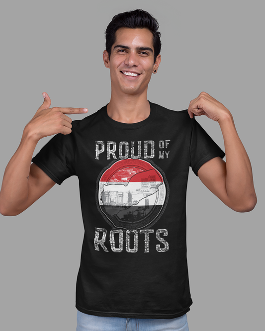Proud of My Roots - Yemen Unisex T-shirt