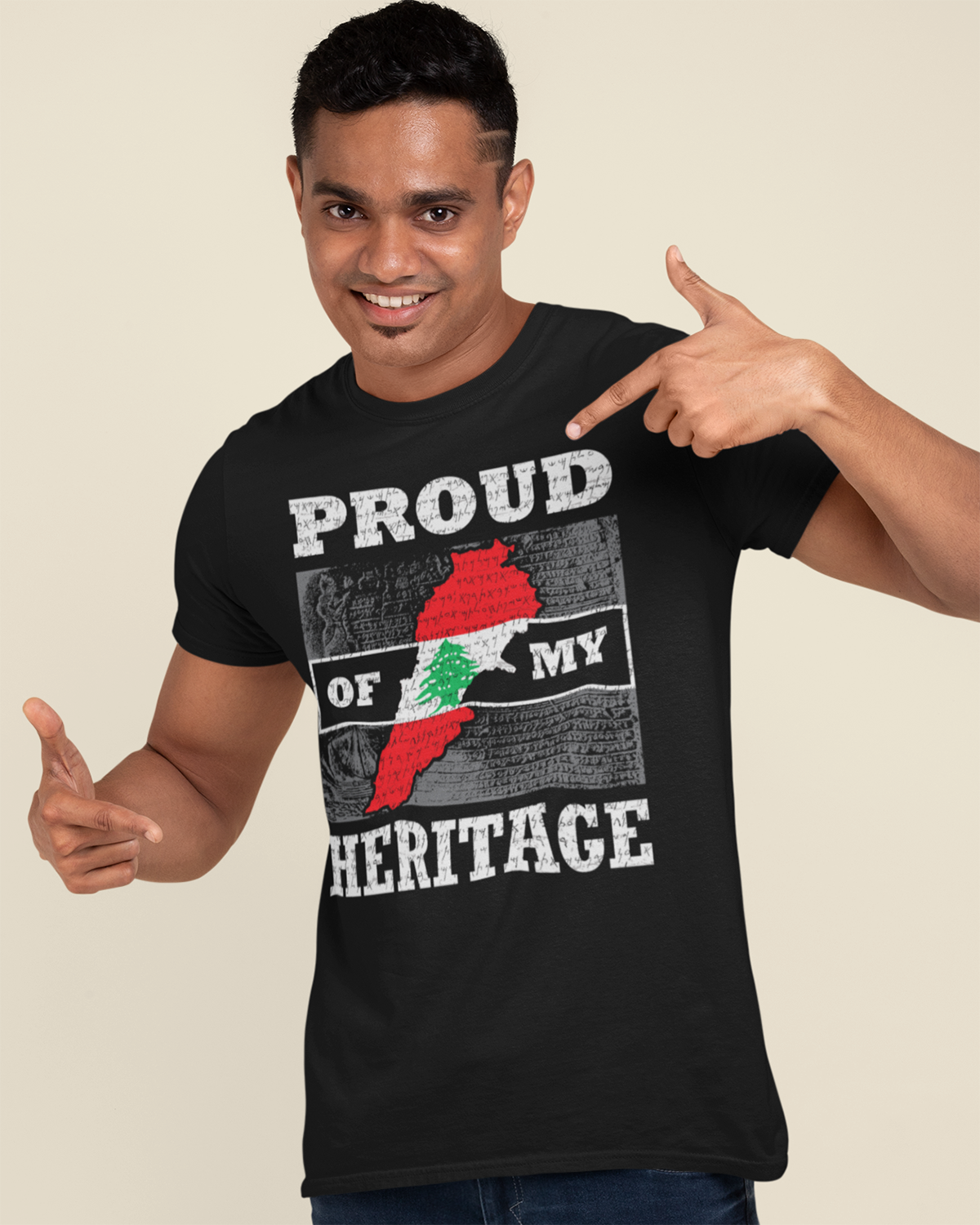 Proud of my Heritage - Lebanon Unisex T-shirt