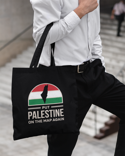 Put Palestine On The Map Again - Eco Tote Bag