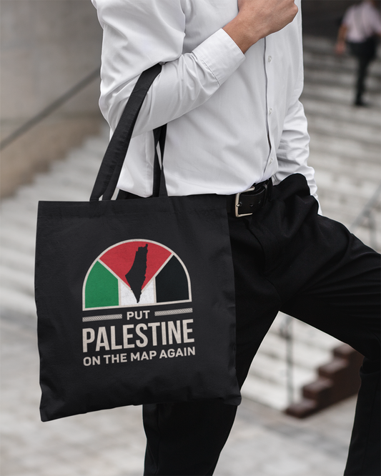 Put Palestine On The Map Again - Eco Tote Bag