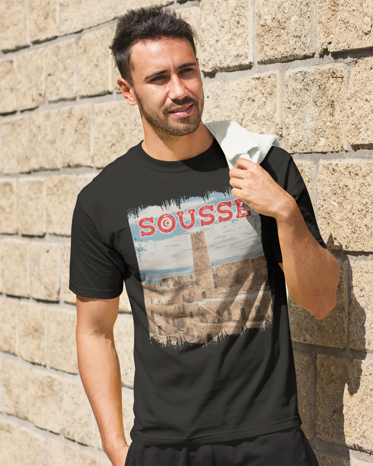 Tunesische Stadt - Sousse Ribat Unisex T-Shirt