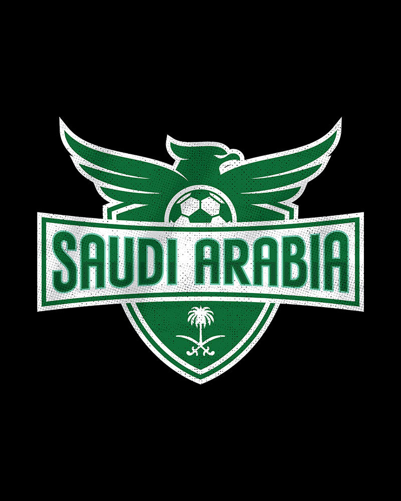 Saudi Arabian Soccer Team Inspired Design Unisex T-shirt