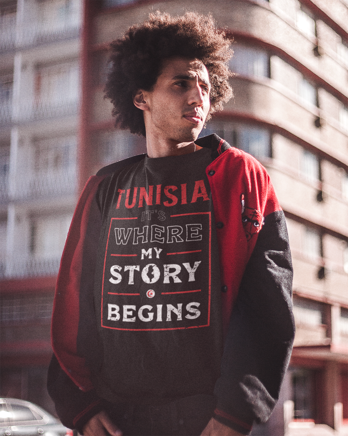 Tunisie. C'est là que commence mon histoire - T-shirt unisexe