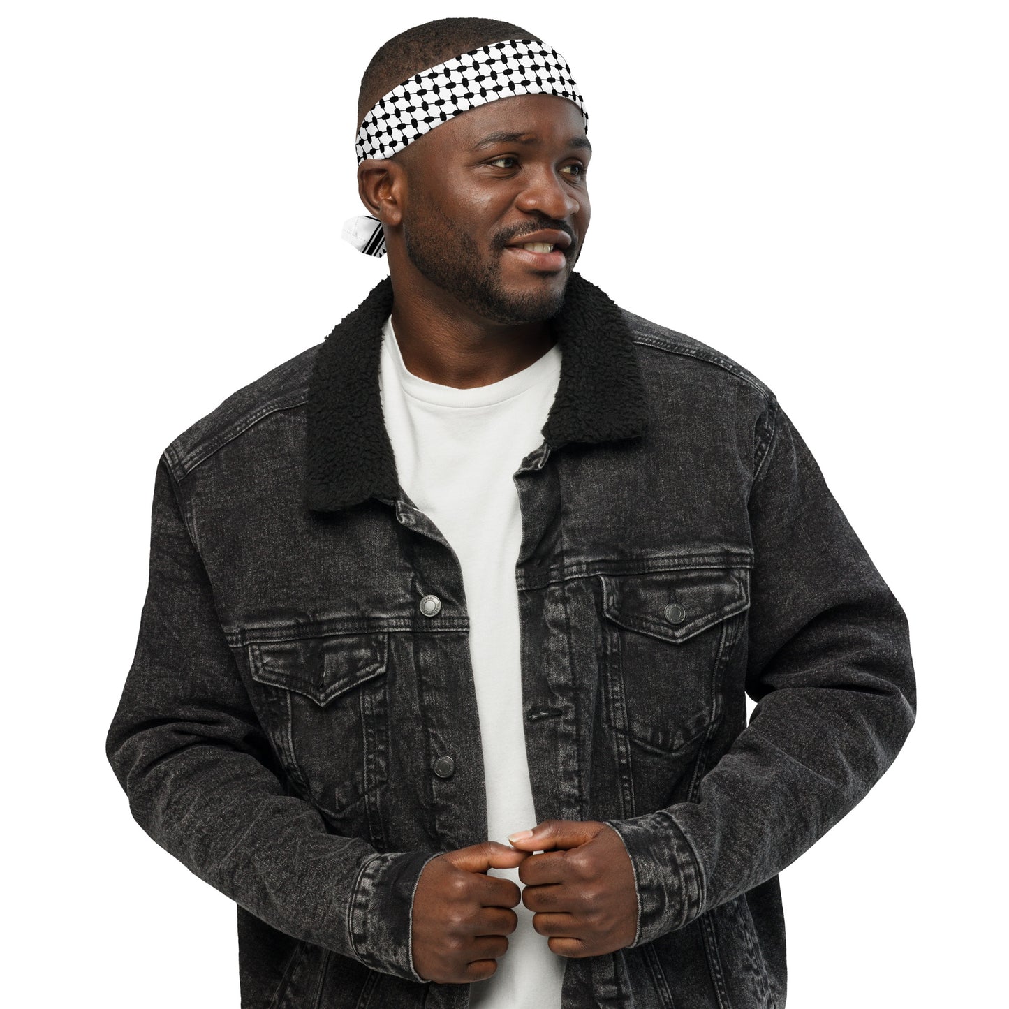 Palestinian Kufiyah All-over Print Bandana