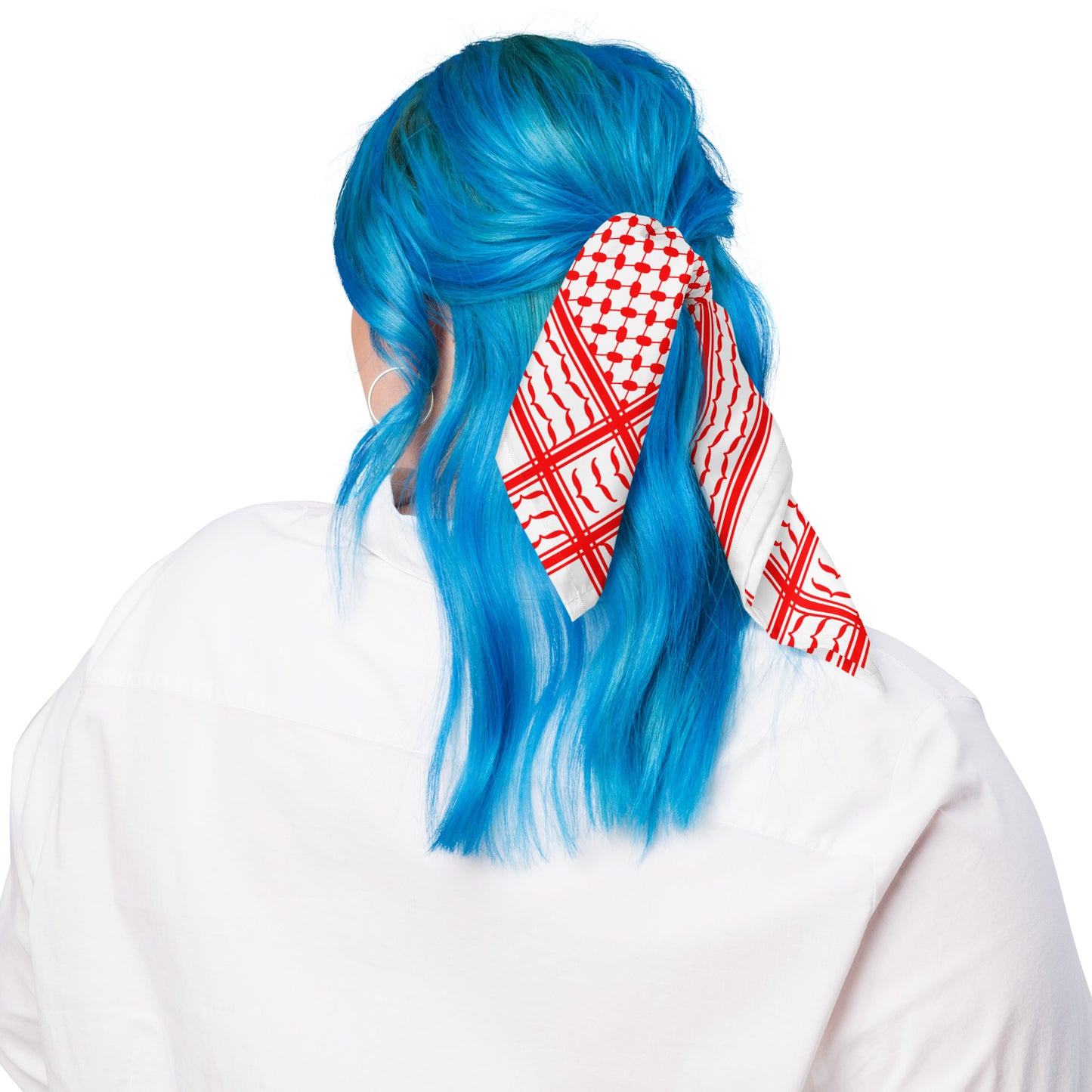 Red Kufiyah All-over Print Bandana