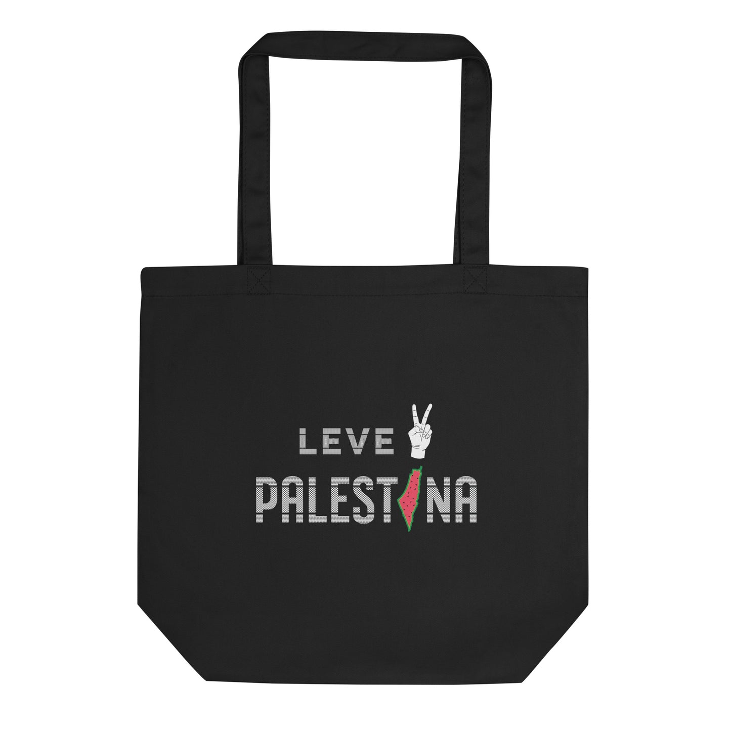 Leve Palestina - Kufiya Eco Tote Bag