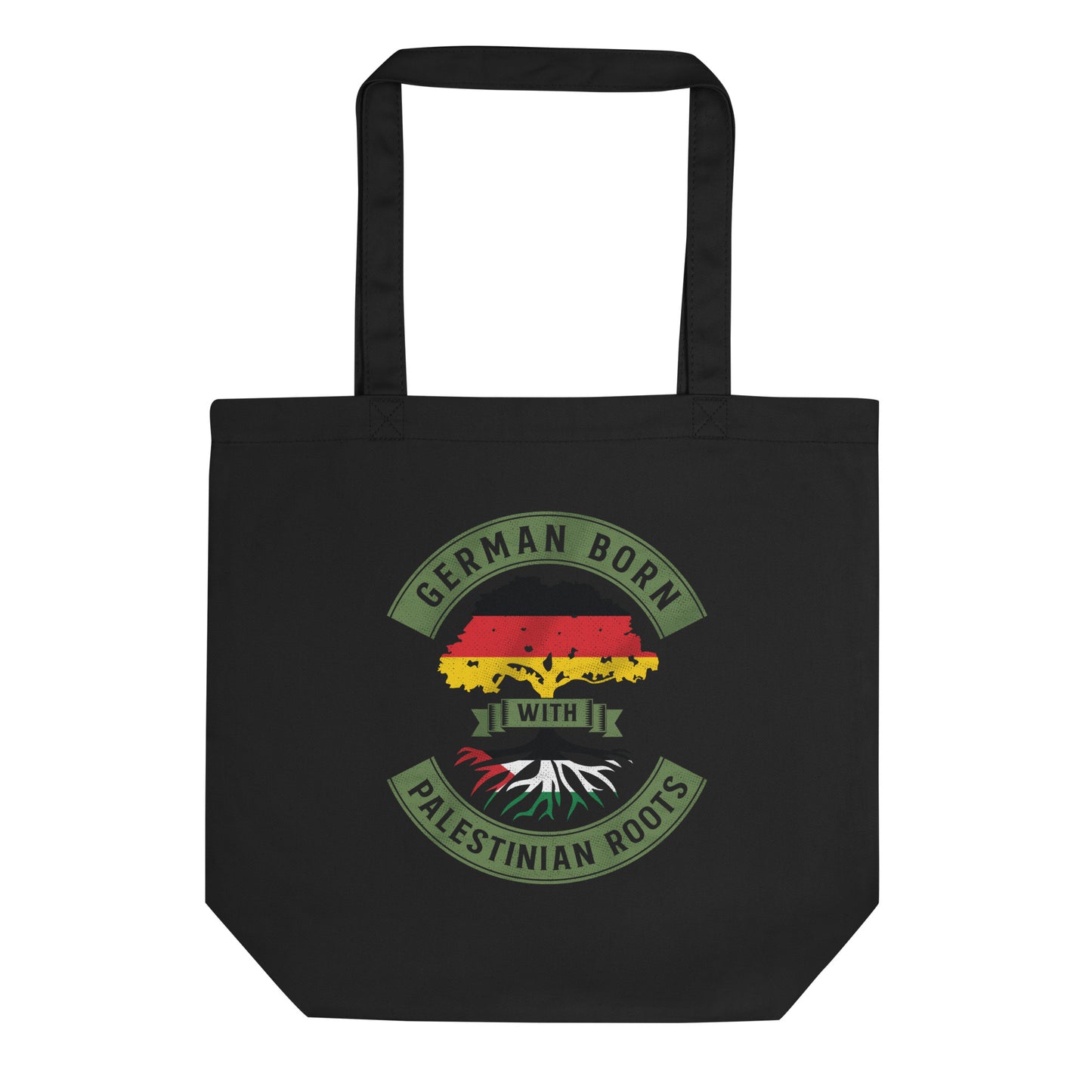 German Grown with Palestinian Roots - Eco Tote Bag