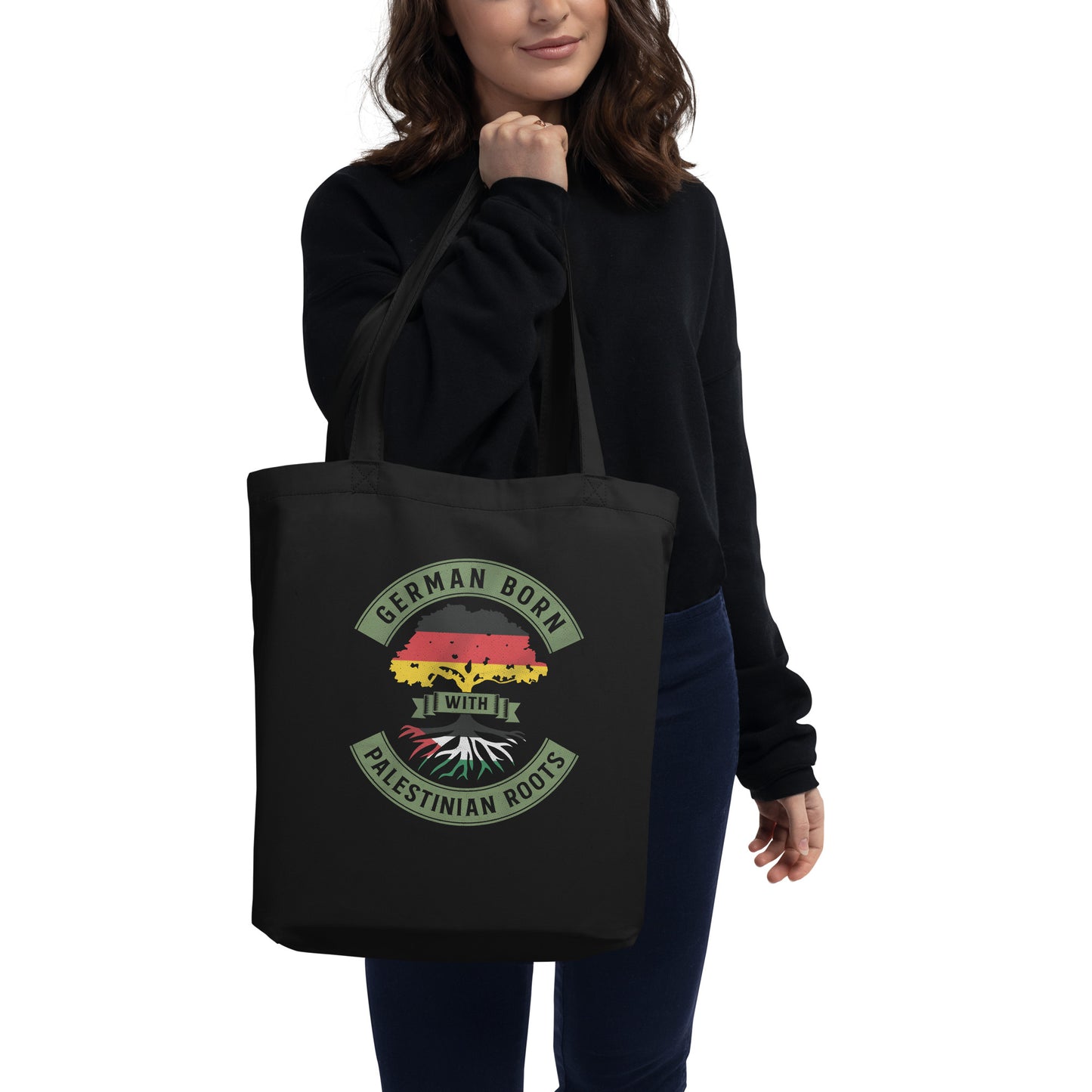 German Grown with Palestinian Roots - Eco Tote Bag