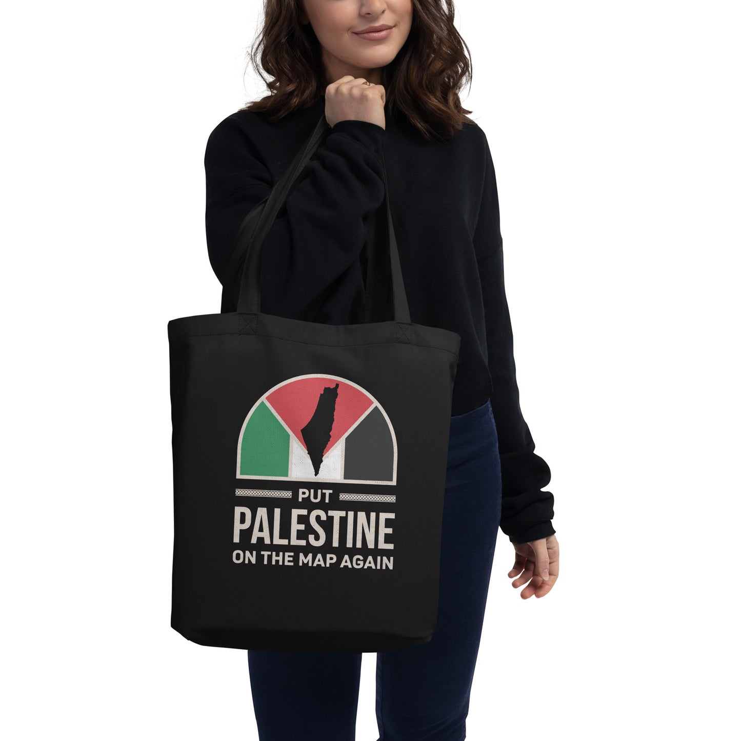Put Palestine On The Map Again - Eco Tote Bag
