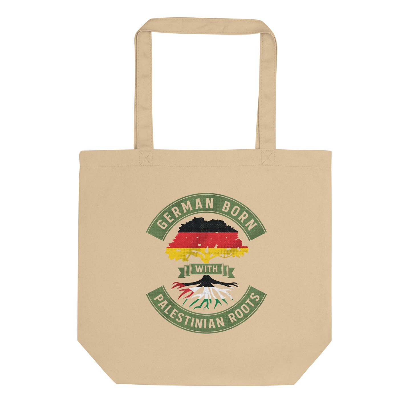 German Grown with Palestinian Roots - Eco Tote Bag