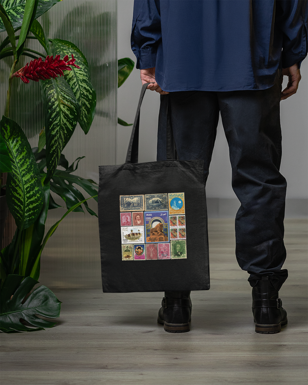 Iraq Stamps Eco Tote Bag