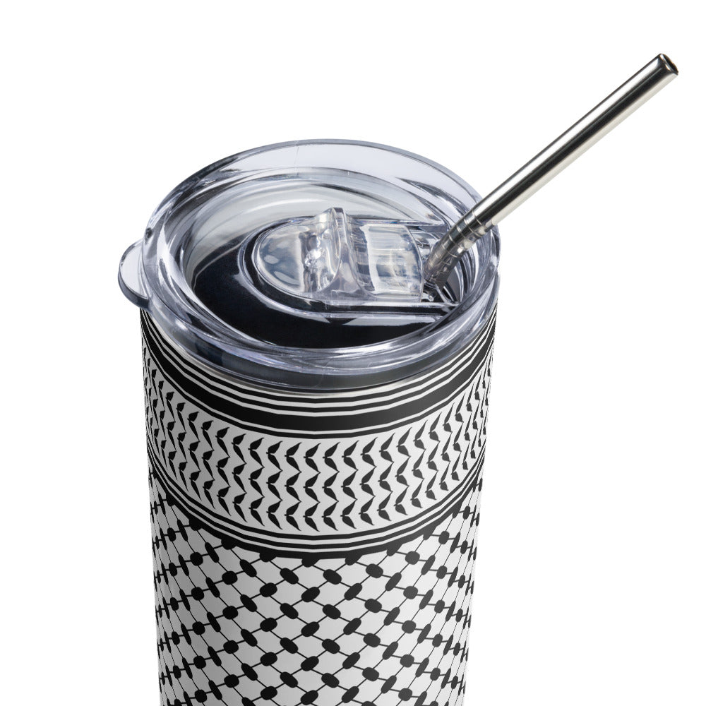 Palestinian Kufiyah Stainless Steel Tumbler