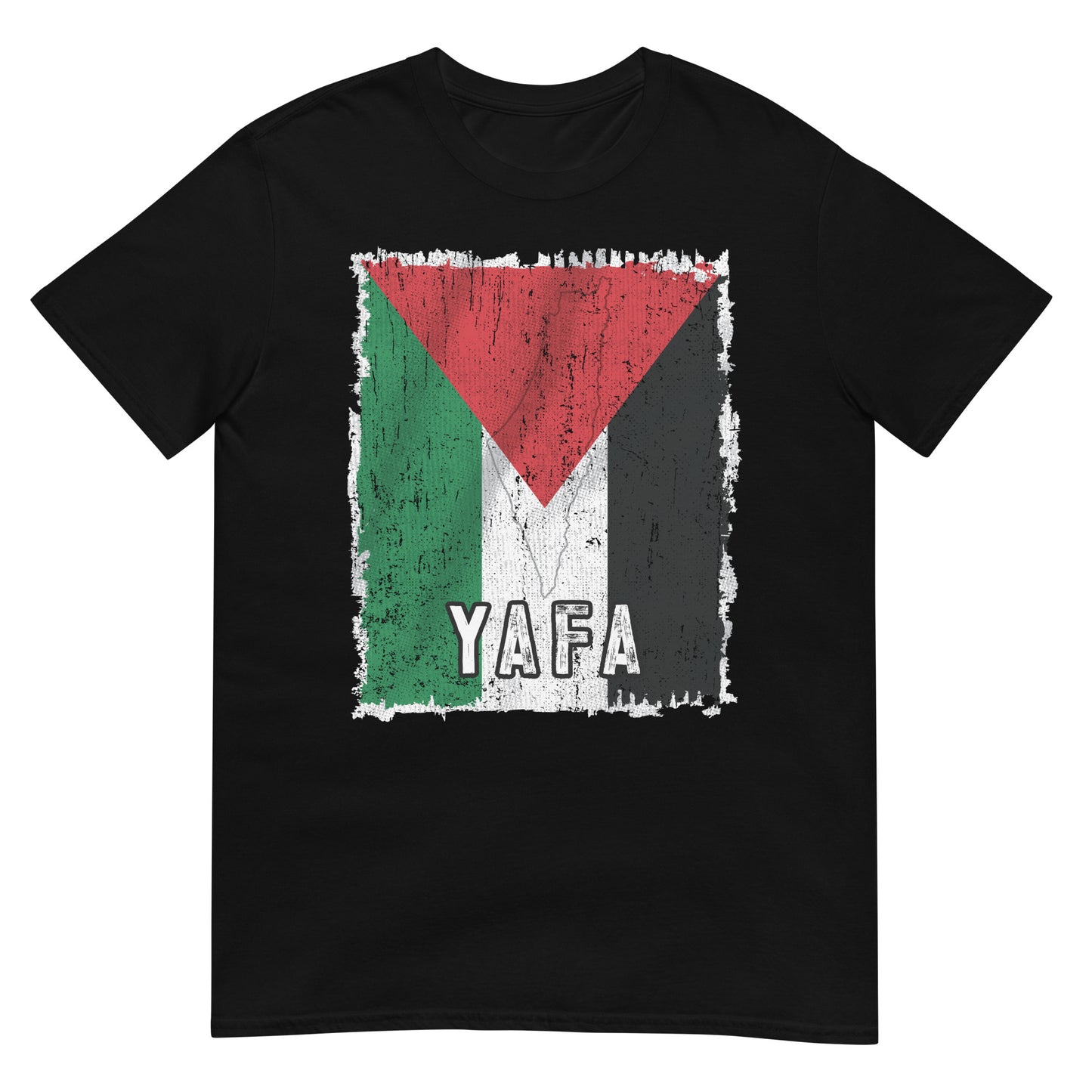 Palestine Flag & City - Yafa Unisex T-shirt