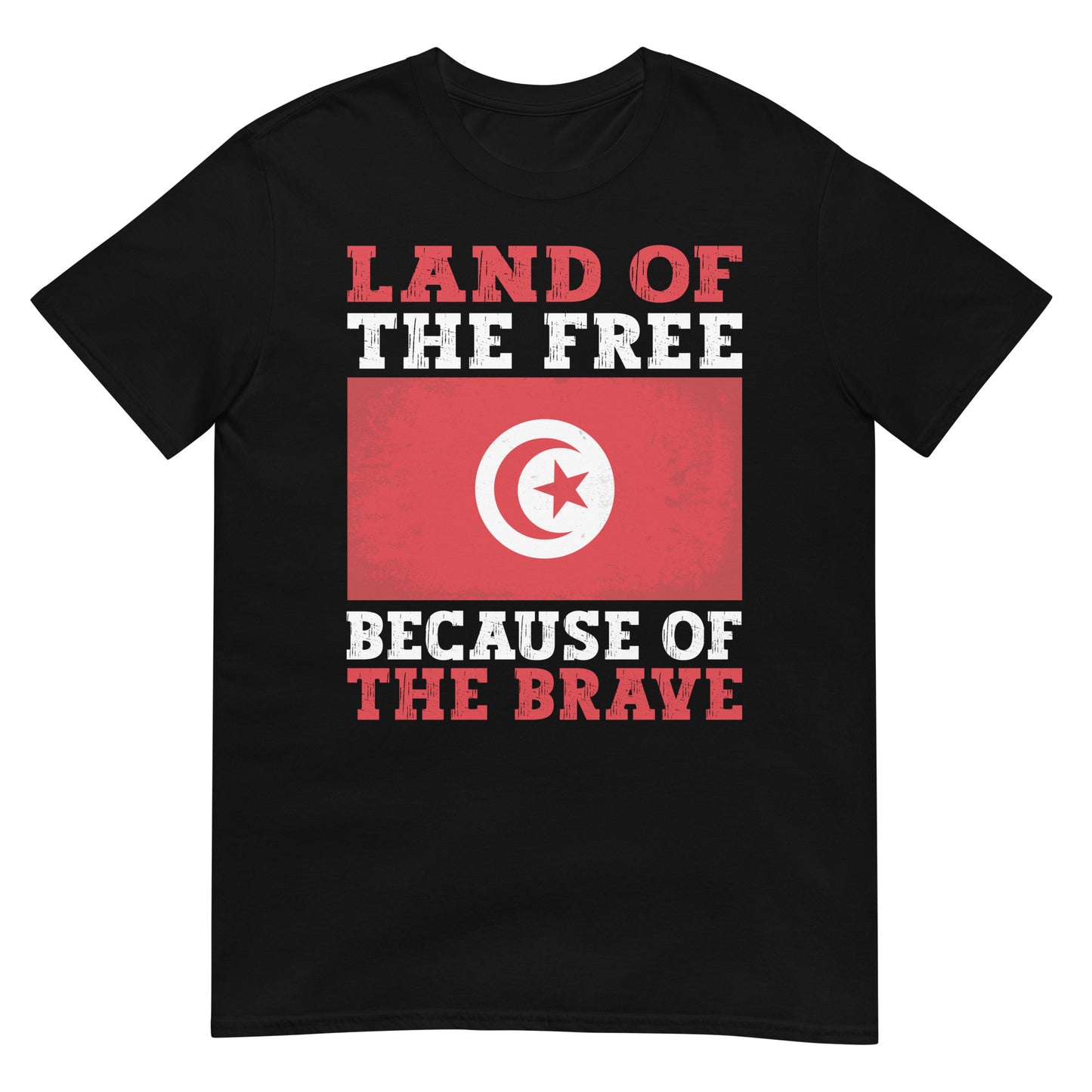 Terre des Libres à cause des Braves - Tunisie T-shirt unisexe