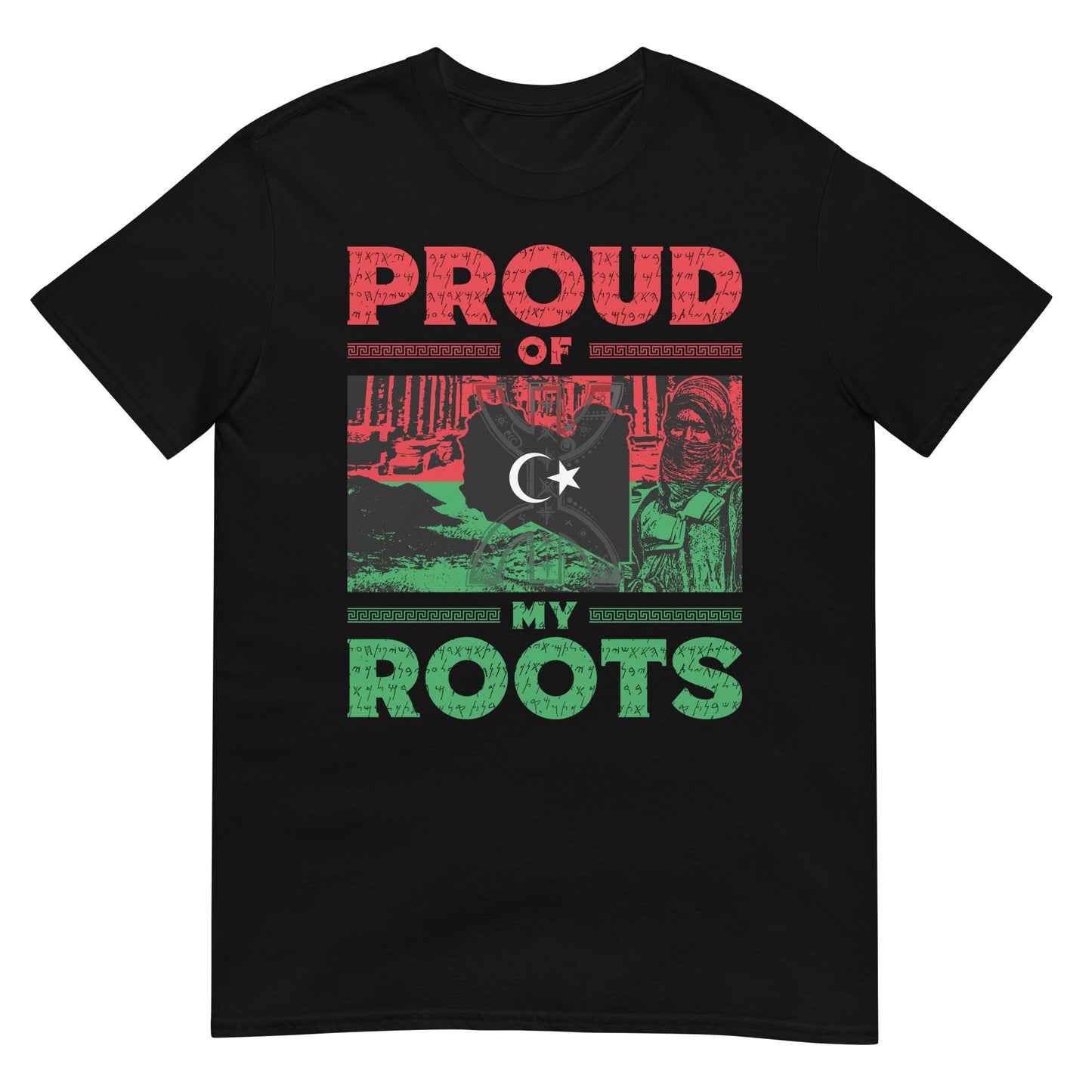 Stolz auf meine Wurzeln - Libyen Unisex T-Shirt