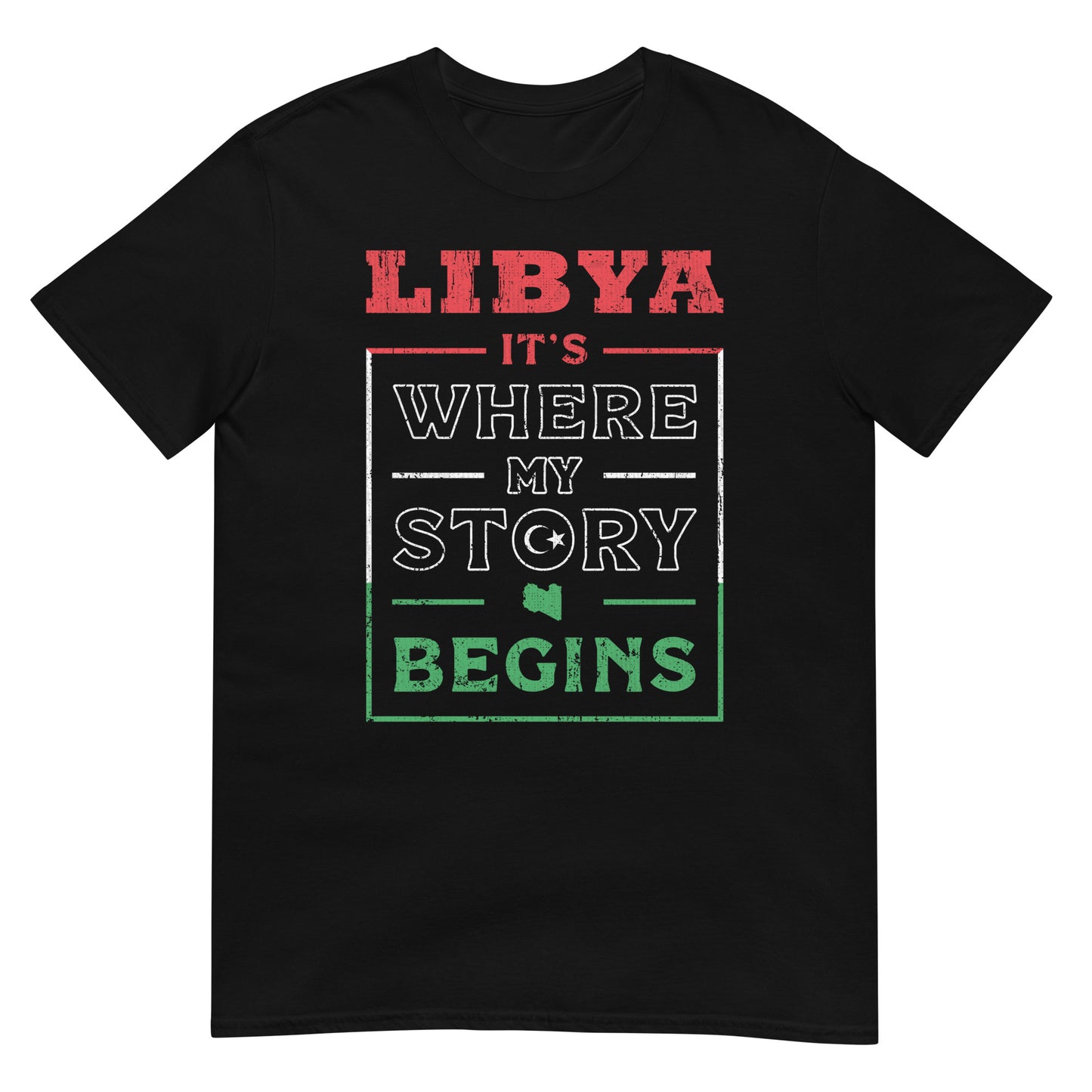 Libyen. Hier beginnt meine Geschichte - Unisex T-Shirt