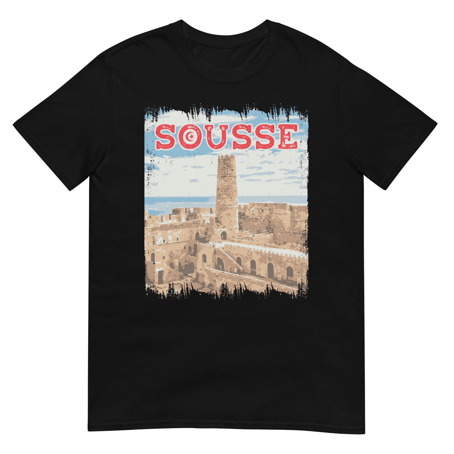 Tunesische Stadt - Sousse Ribat Unisex T-Shirt