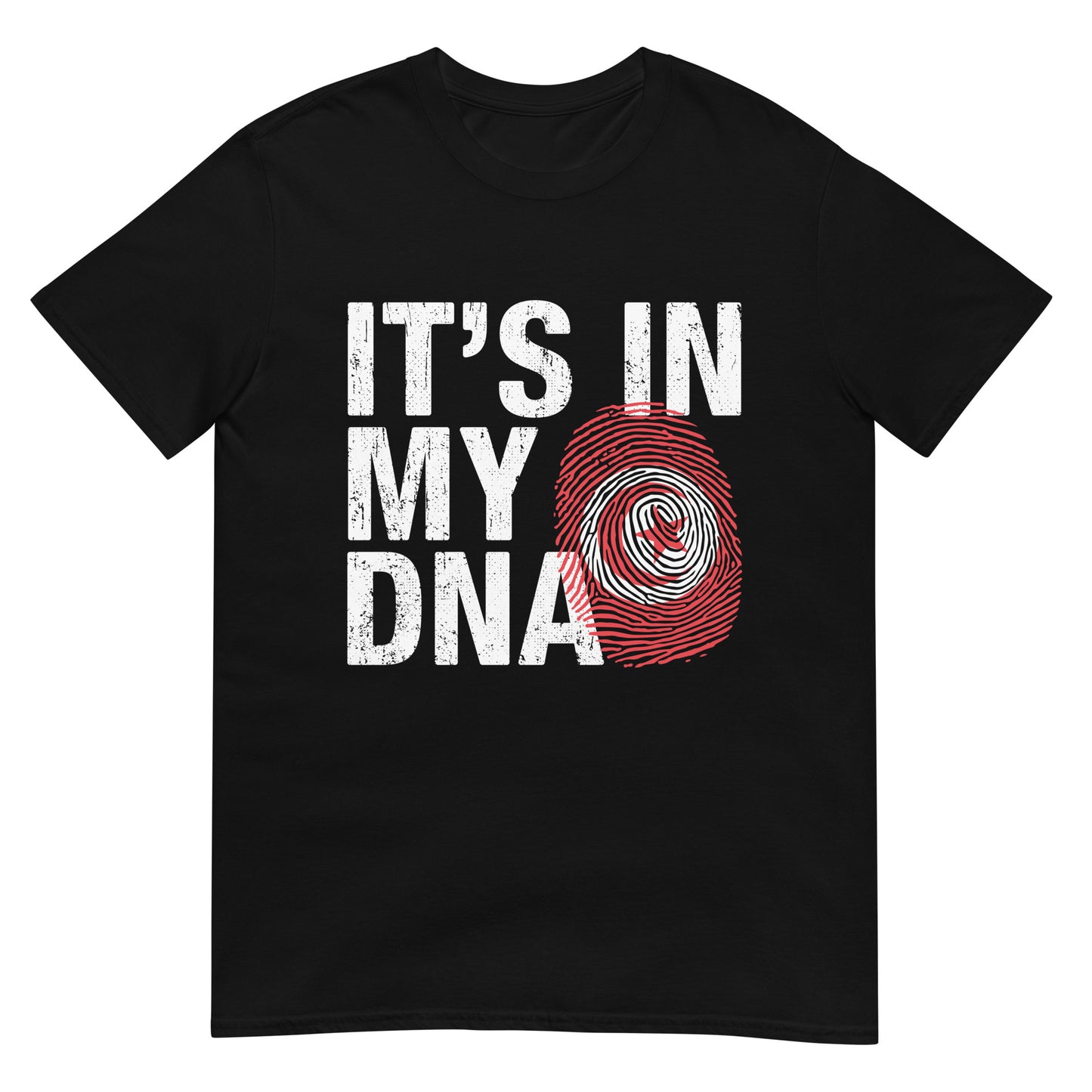 Es liegt in meiner DNA - Tunesien-Fingerabdruck-Unisex-T-Shirt