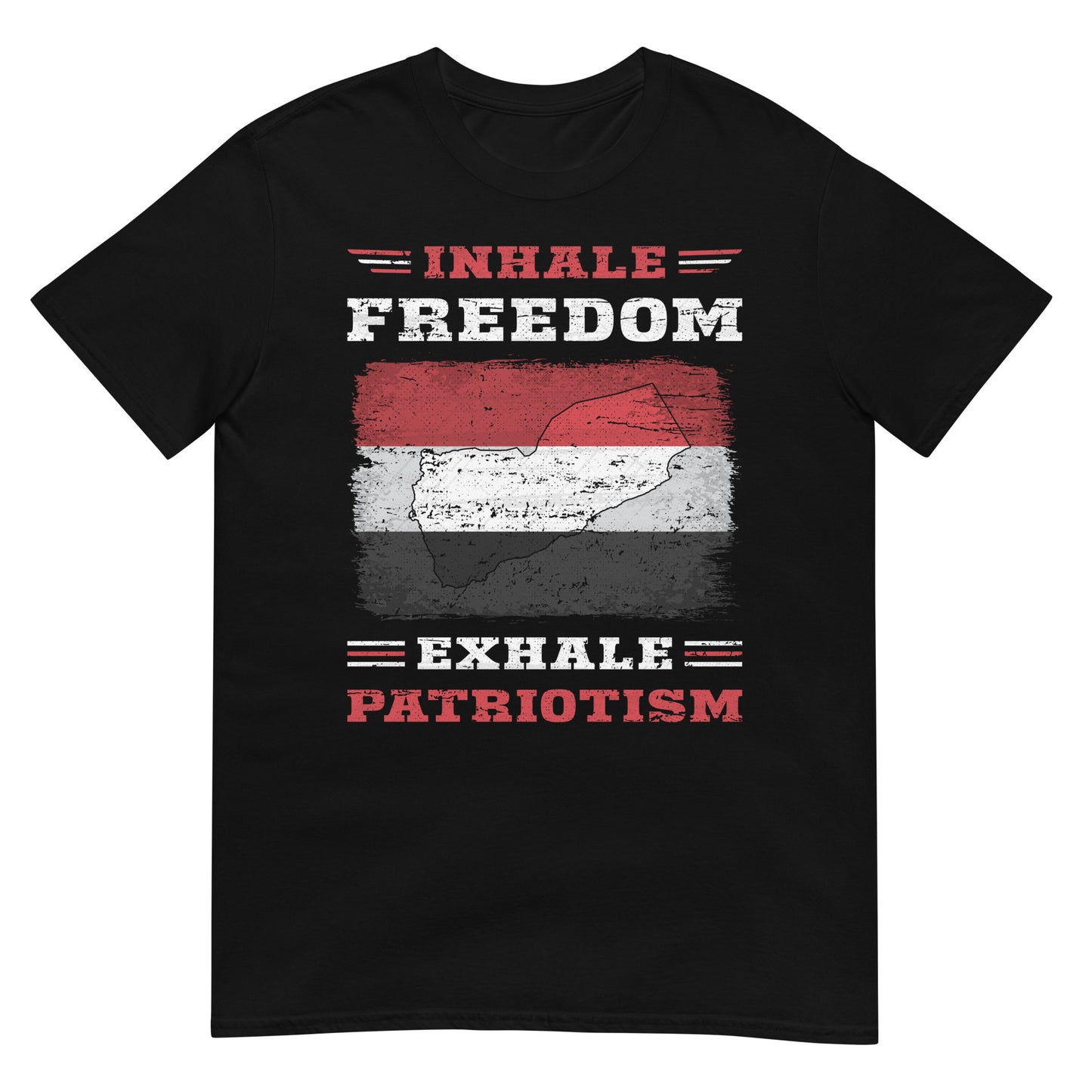 Inspirez la liberté Expirez le patriotisme - Yémen T-shirt unisexe