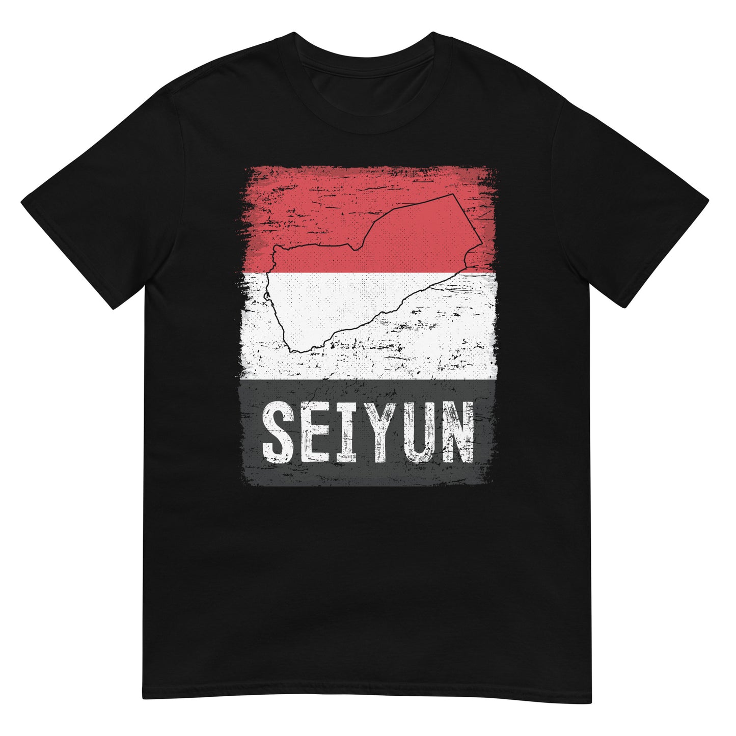 Yemen Flag & City - Seiyun Unisex T-shirt