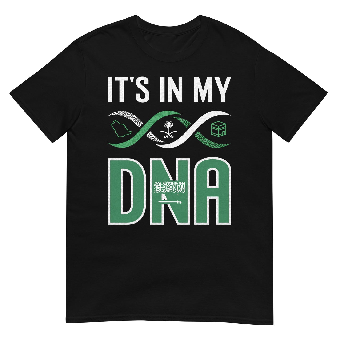 Es liegt in meiner DNA - Saudi-Arabien Strand Unisex T-Shirt