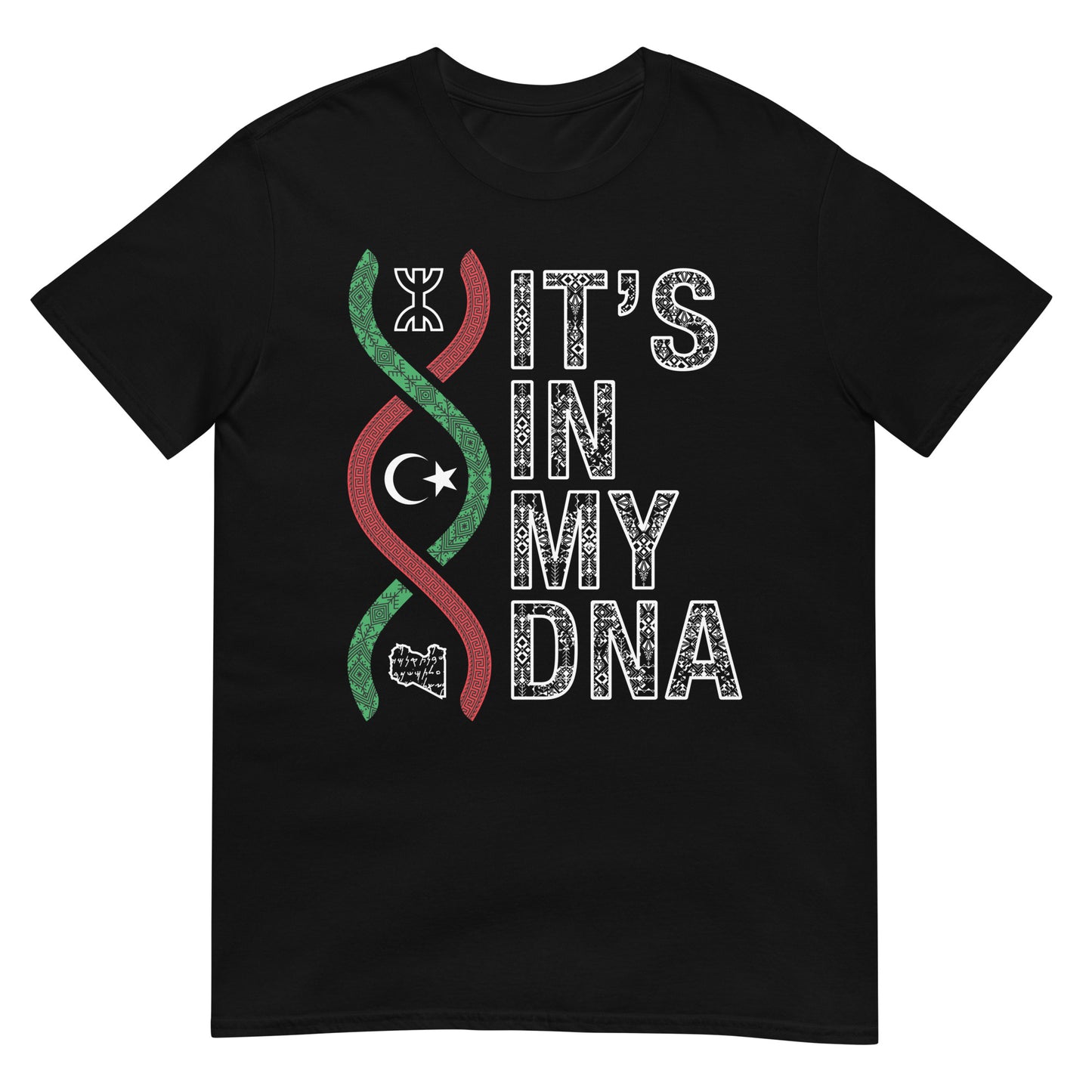 Es liegt in meiner DNA - Libyen Strand Unisex T-Shirt