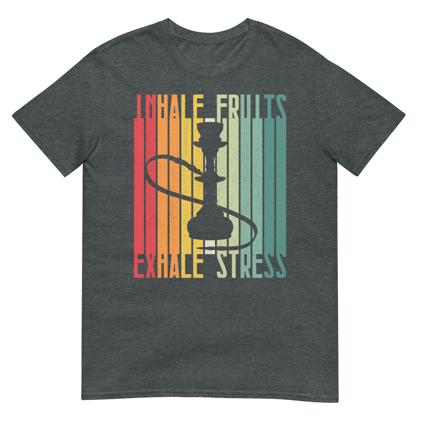 Inhale Fruits Exhale Stress - Hookah Lover Unisex T-shirt