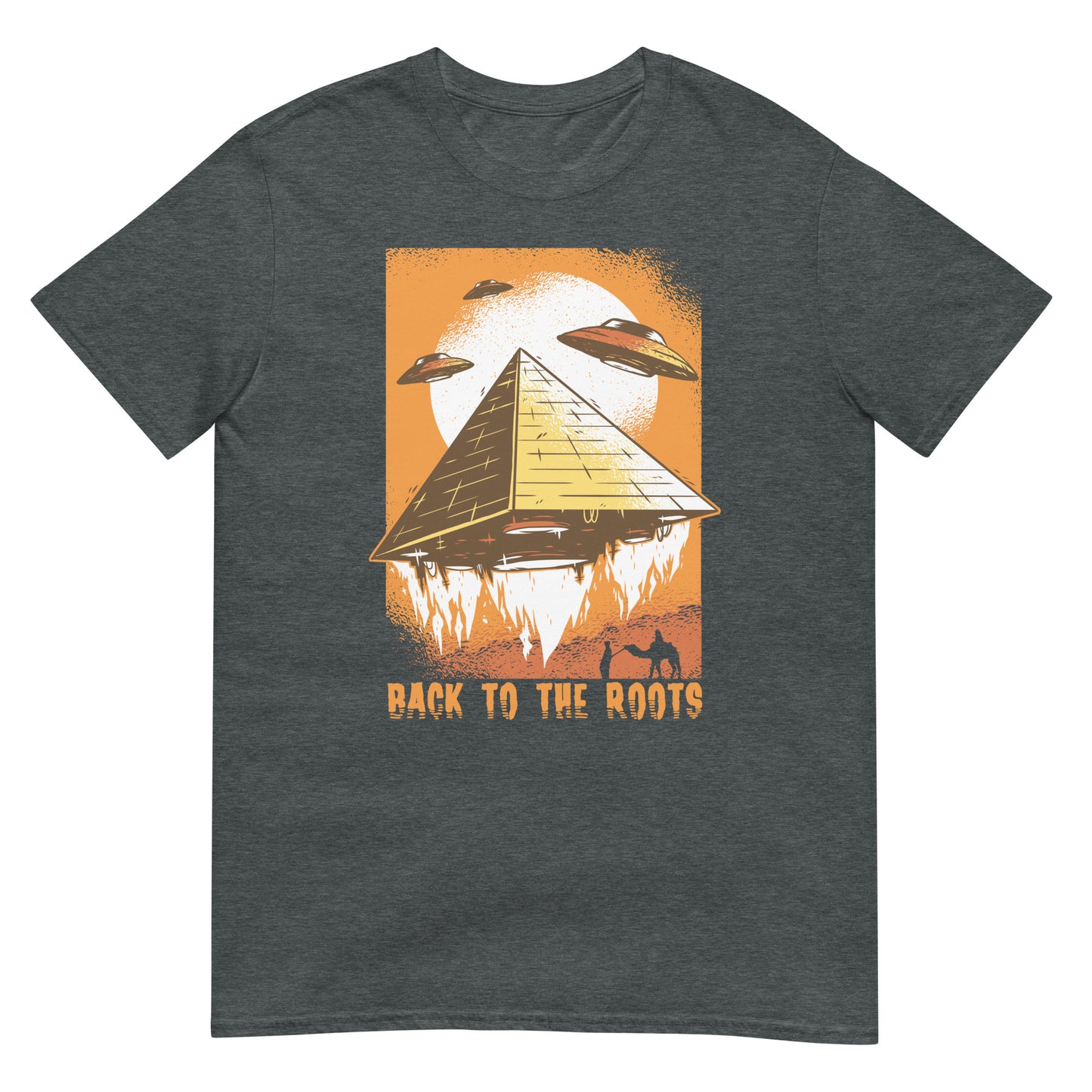 Zurück zu den Wurzeln - Ägypten Pyramide Unisex T-Shirt