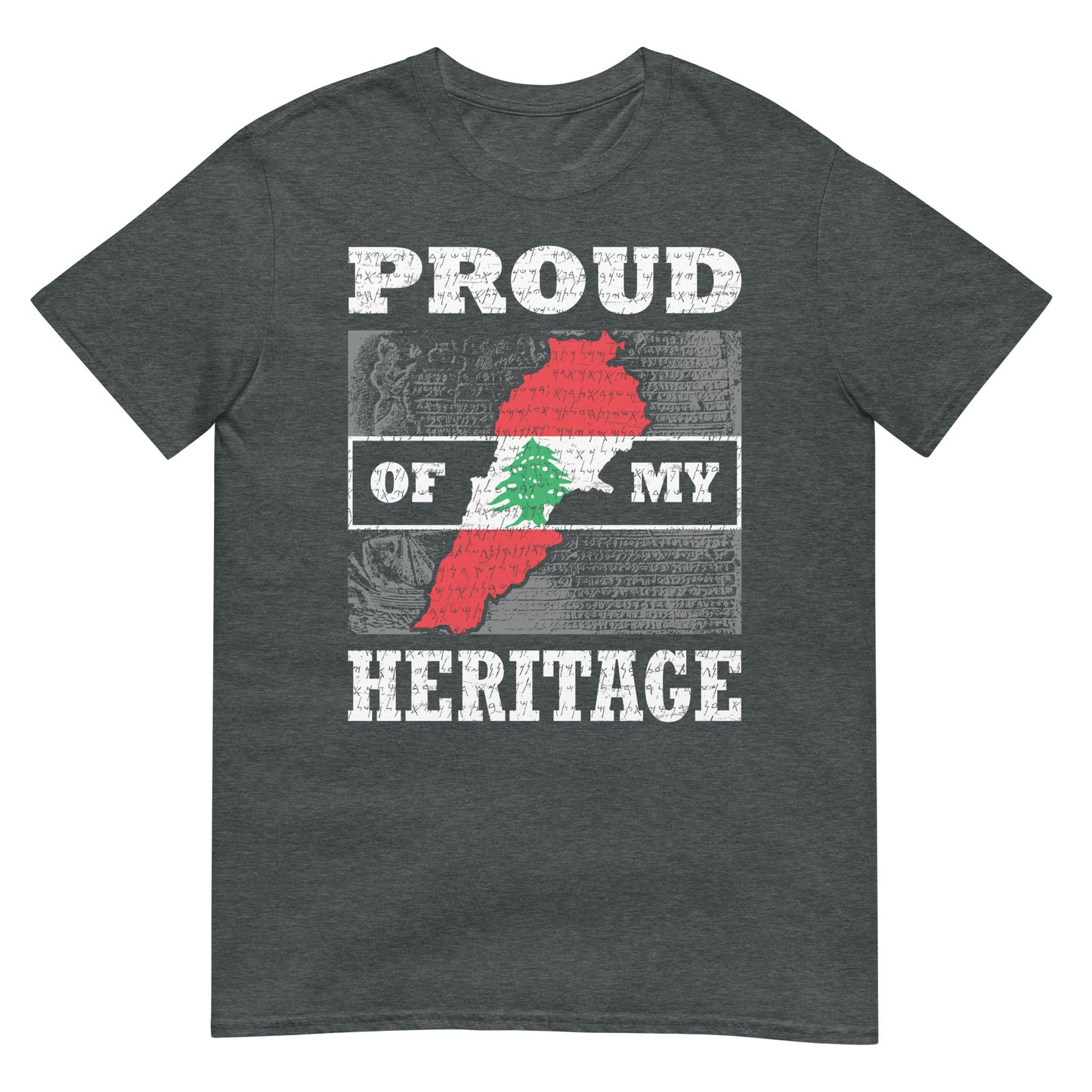 Proud of my Heritage - Lebanon Unisex T-shirt