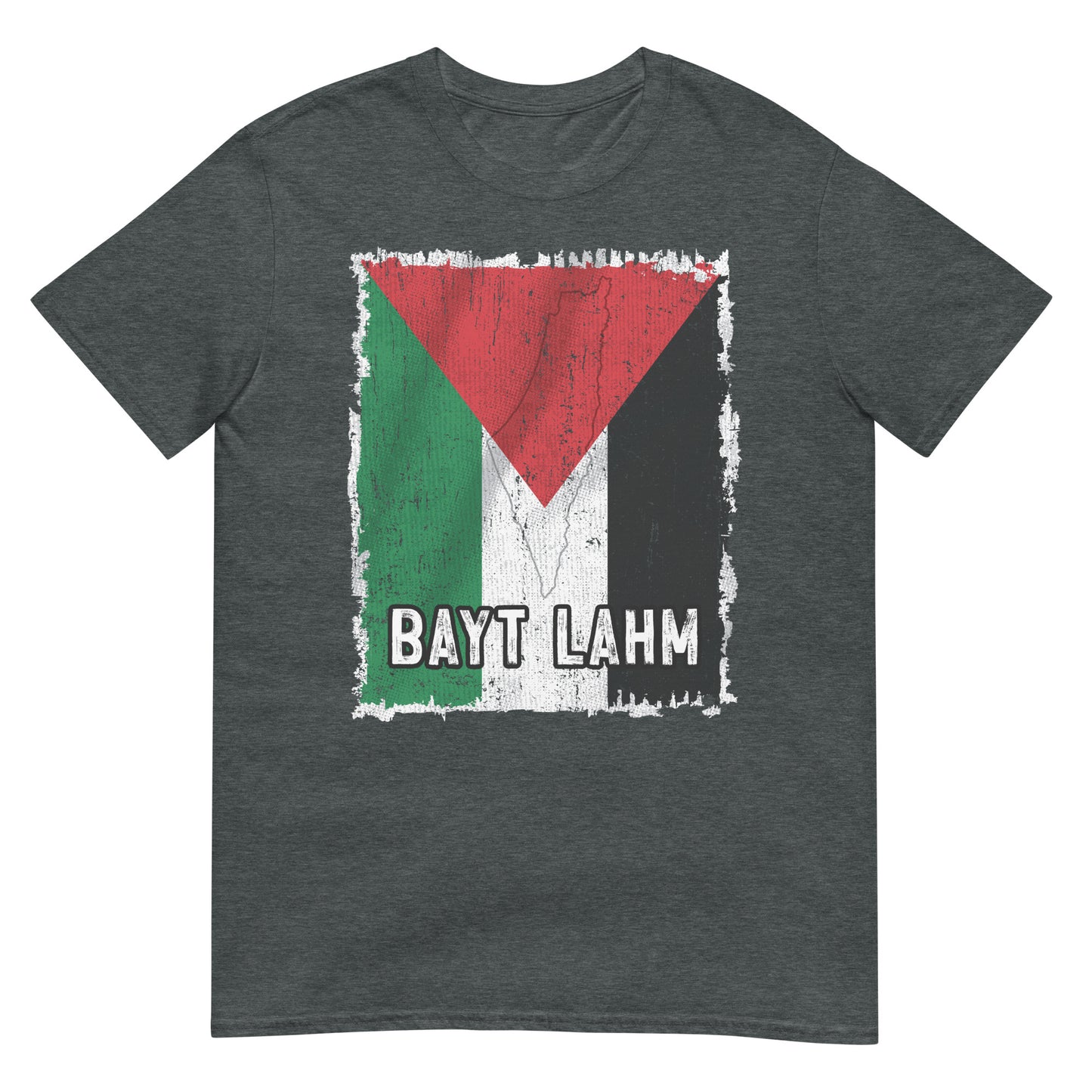 Drapeau et ville de Palestine - Bayt Lahm T-shirt unisexe