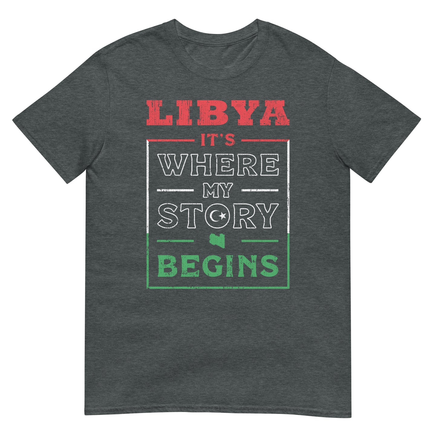 Libyen. Hier beginnt meine Geschichte - Unisex T-Shirt