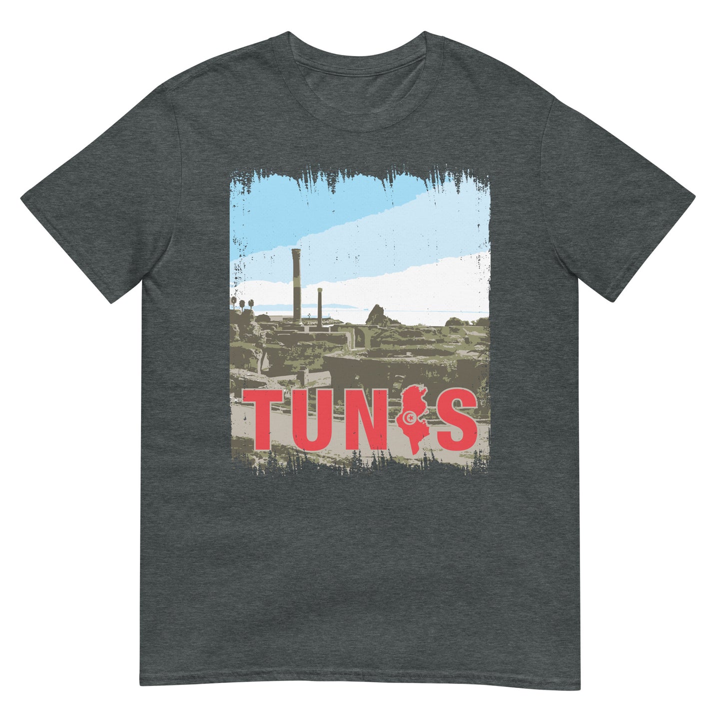 Tunesische Stadt - Tunis Karthago Unisex T-Shirt