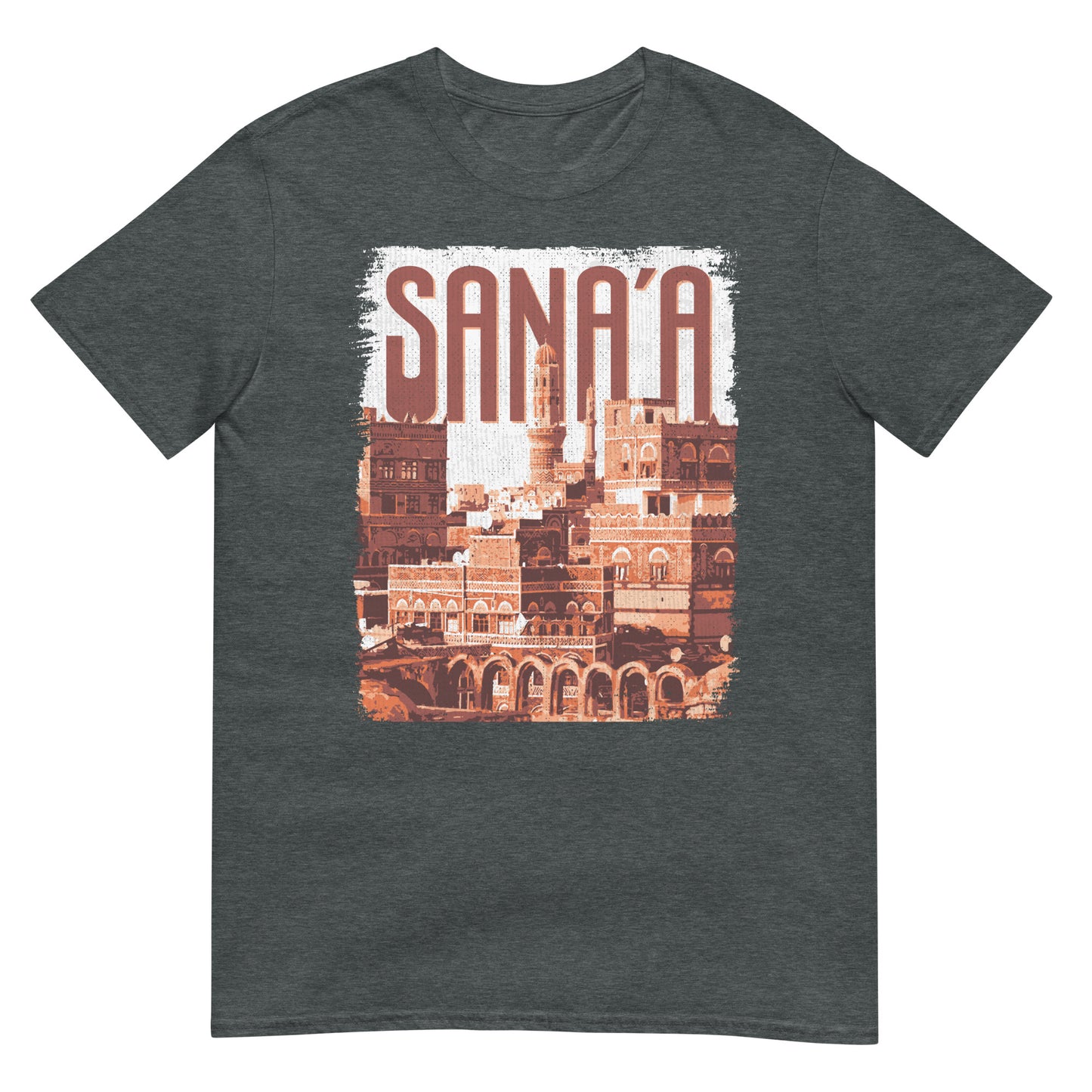 Ville du Yémen - Vieille ville de Sanaa T-shirt unisexe