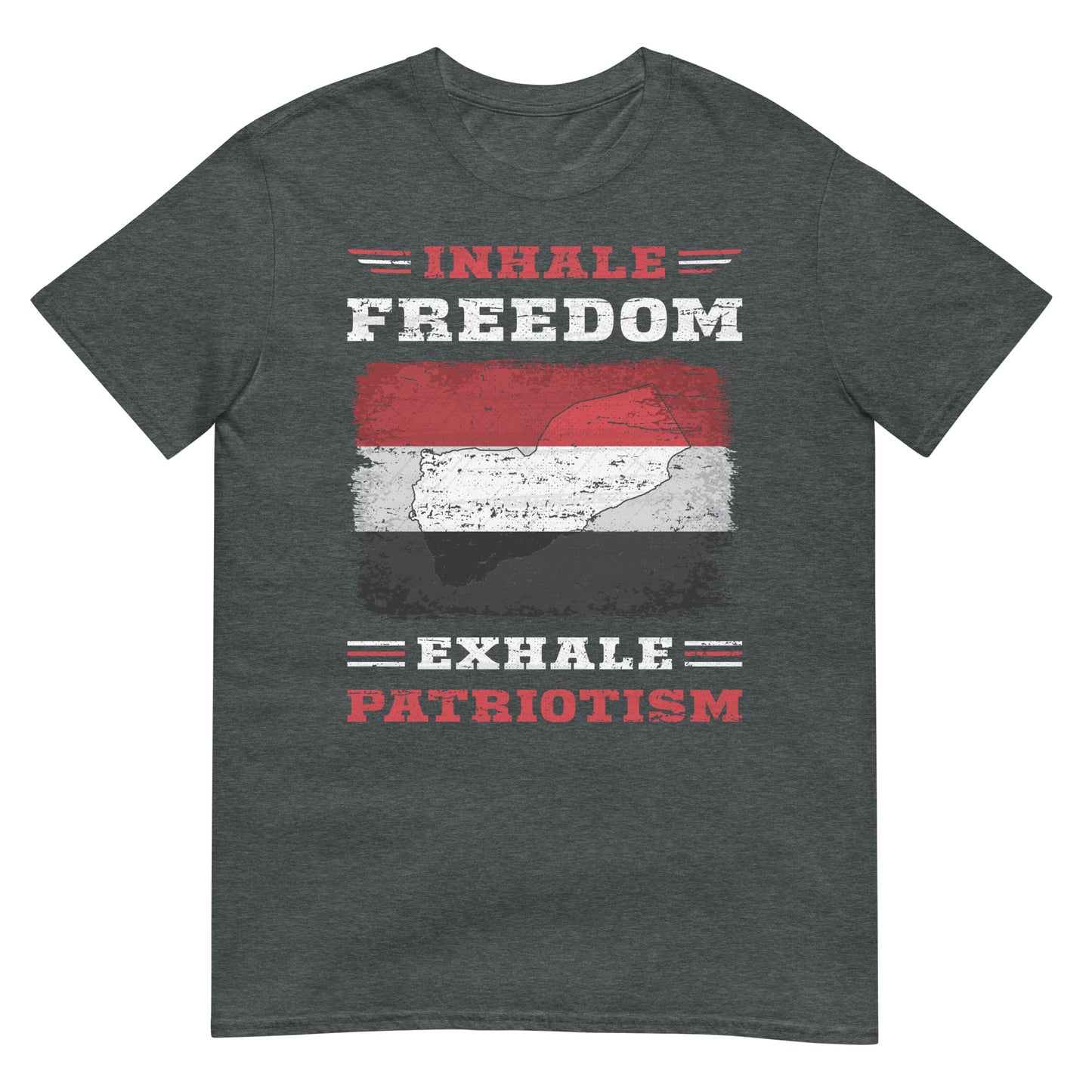 Inspirez la liberté Expirez le patriotisme - Yémen T-shirt unisexe