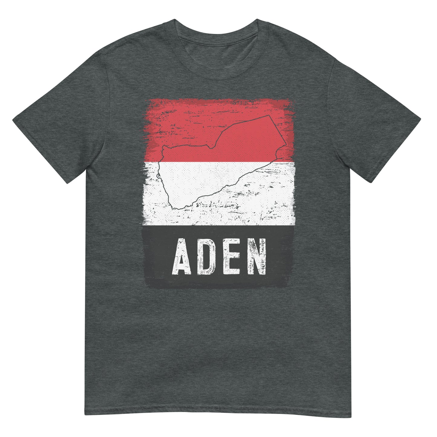 Drapeau et ville du Yémen - Aden T-shirt unisexe