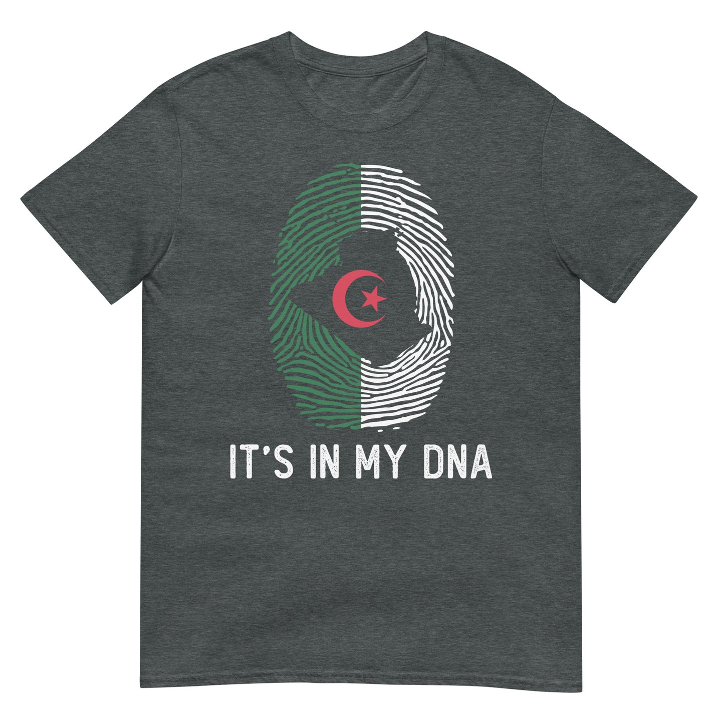 It's in my DNA - Algeria Fingerprint Unisex T-shirt