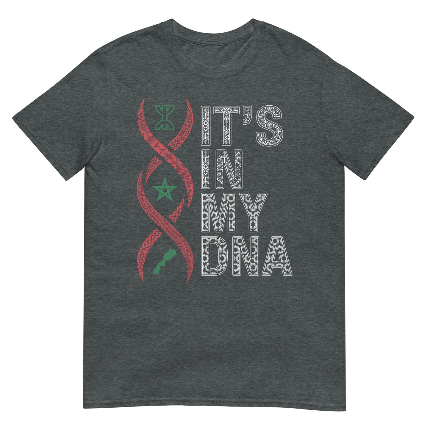 Es liegt in meiner DNA - Marokko Strand Unisex T-Shirt