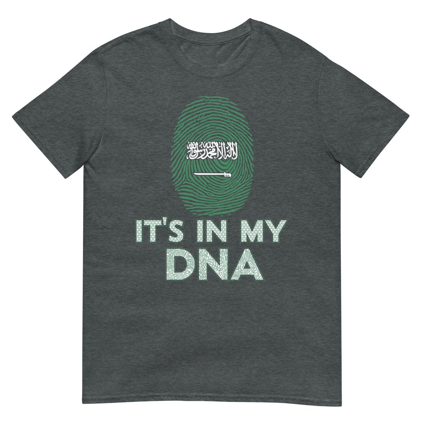 Es liegt in meiner DNA - Saudi-Arabien Fingerabdruck Unisex T-Shirt