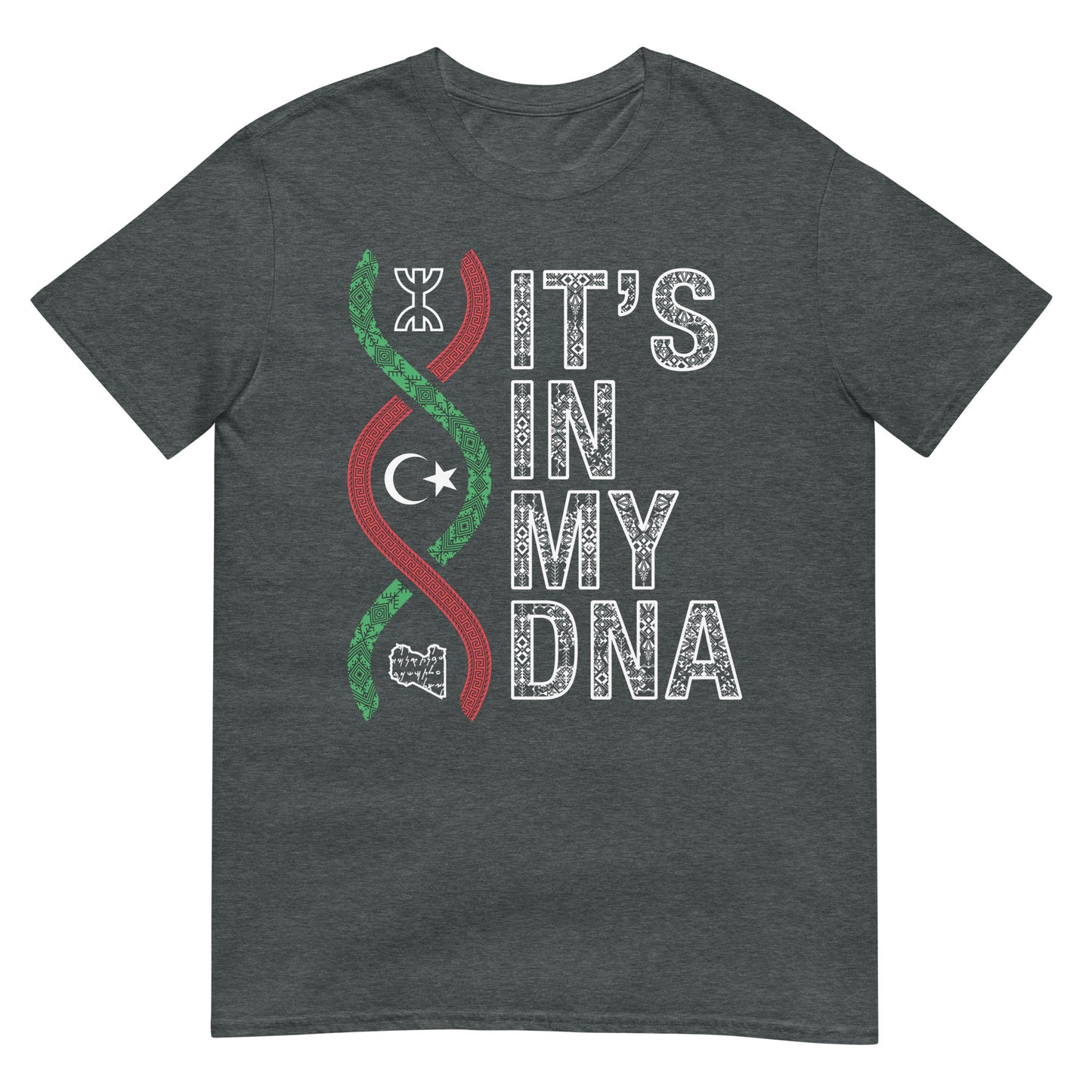 Es liegt in meiner DNA - Libyen Strand Unisex T-Shirt