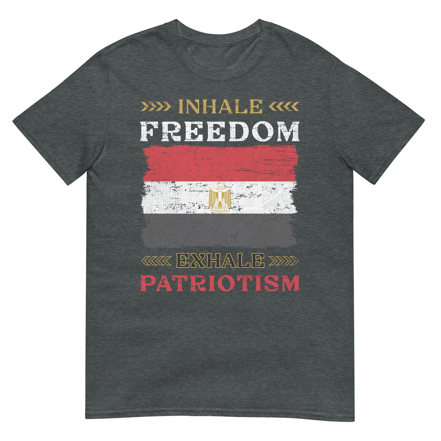 Einatmen Freiheit Ausatmen Patriotismus - Ägypten Unisex T-shirt