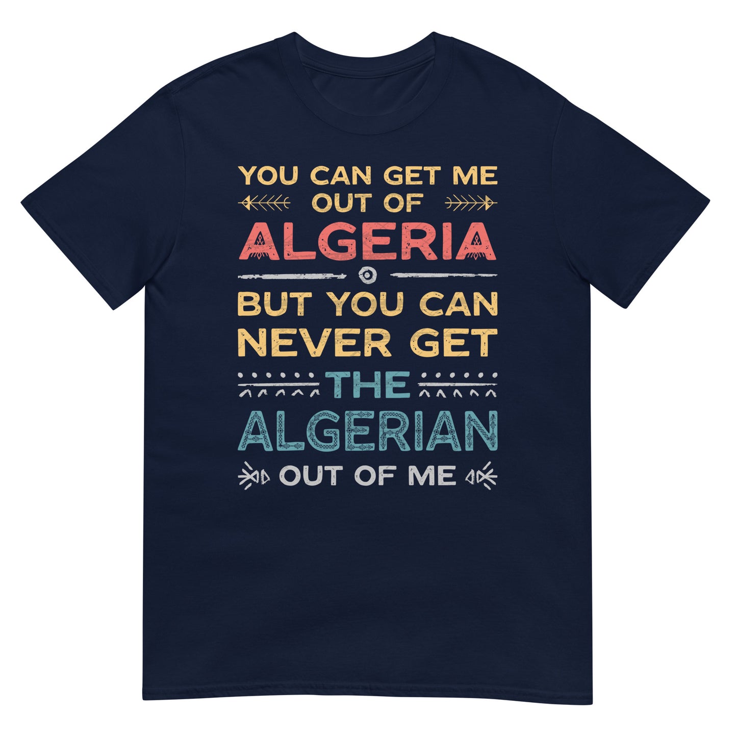 Citation patriotique algérienne T-shirt unisexe