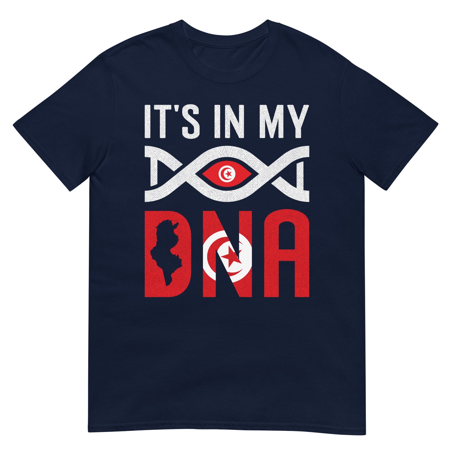 Es liegt in meiner DNA - Tunesien Strand Unisex T-Shirt