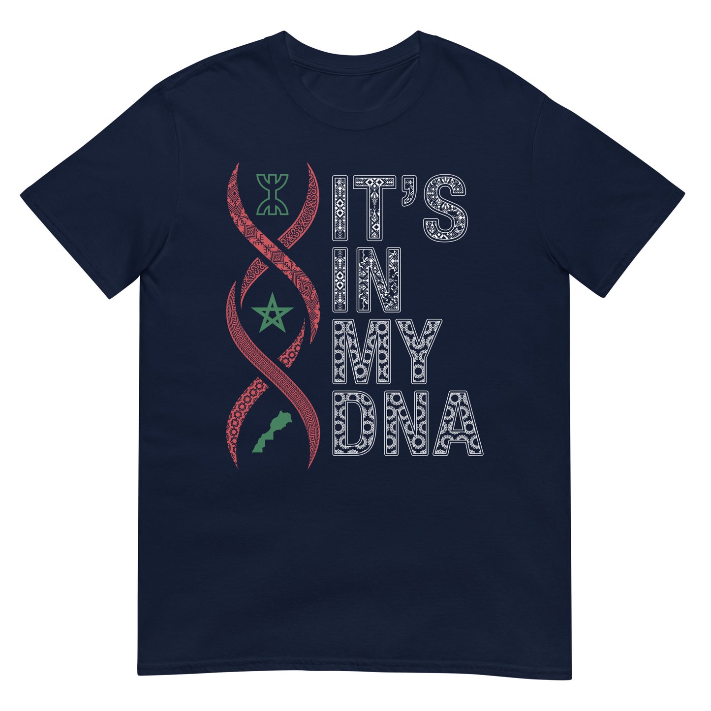 Es liegt in meiner DNA - Marokko Strand Unisex T-Shirt