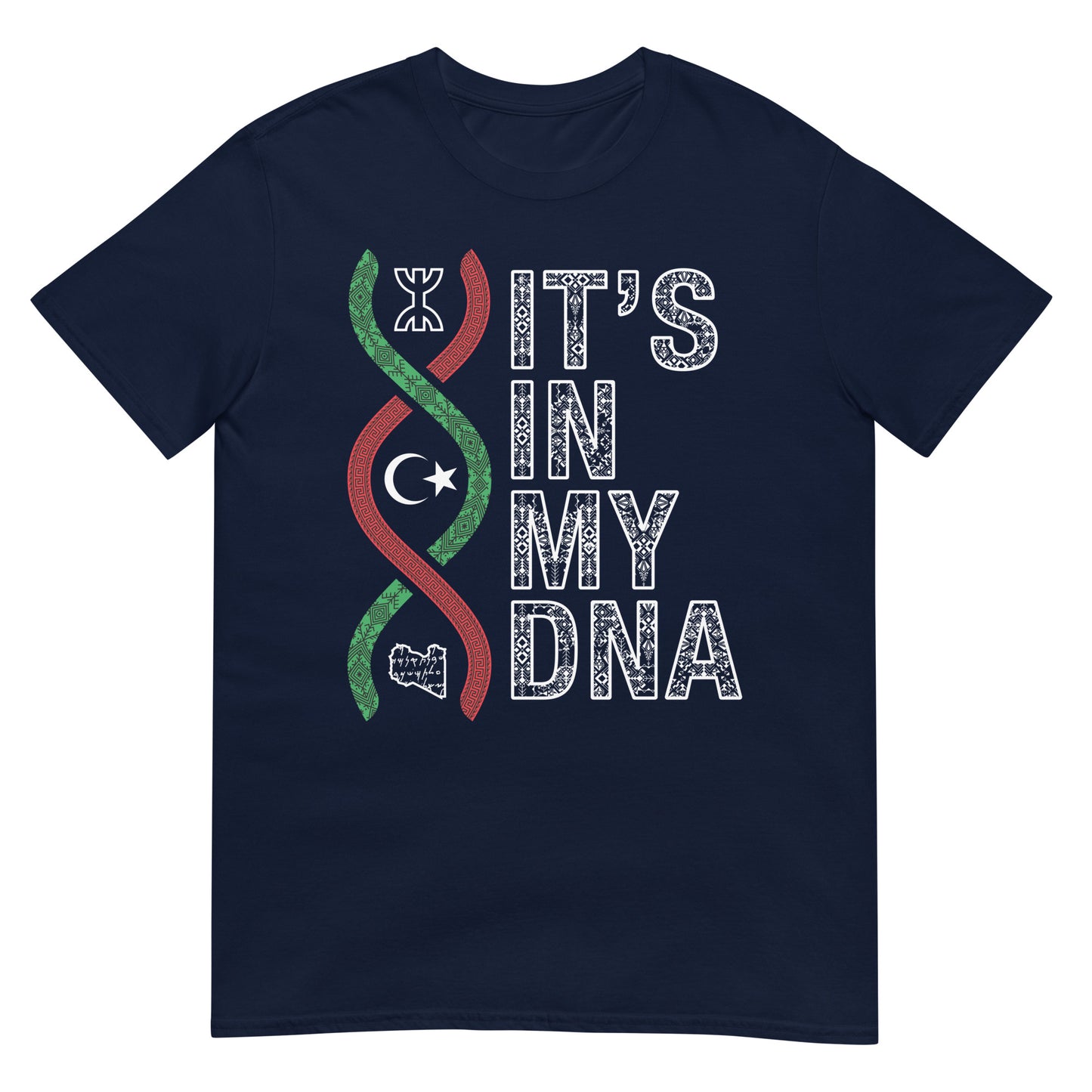 Es liegt in meiner DNA - Libyen Strand Unisex T-Shirt