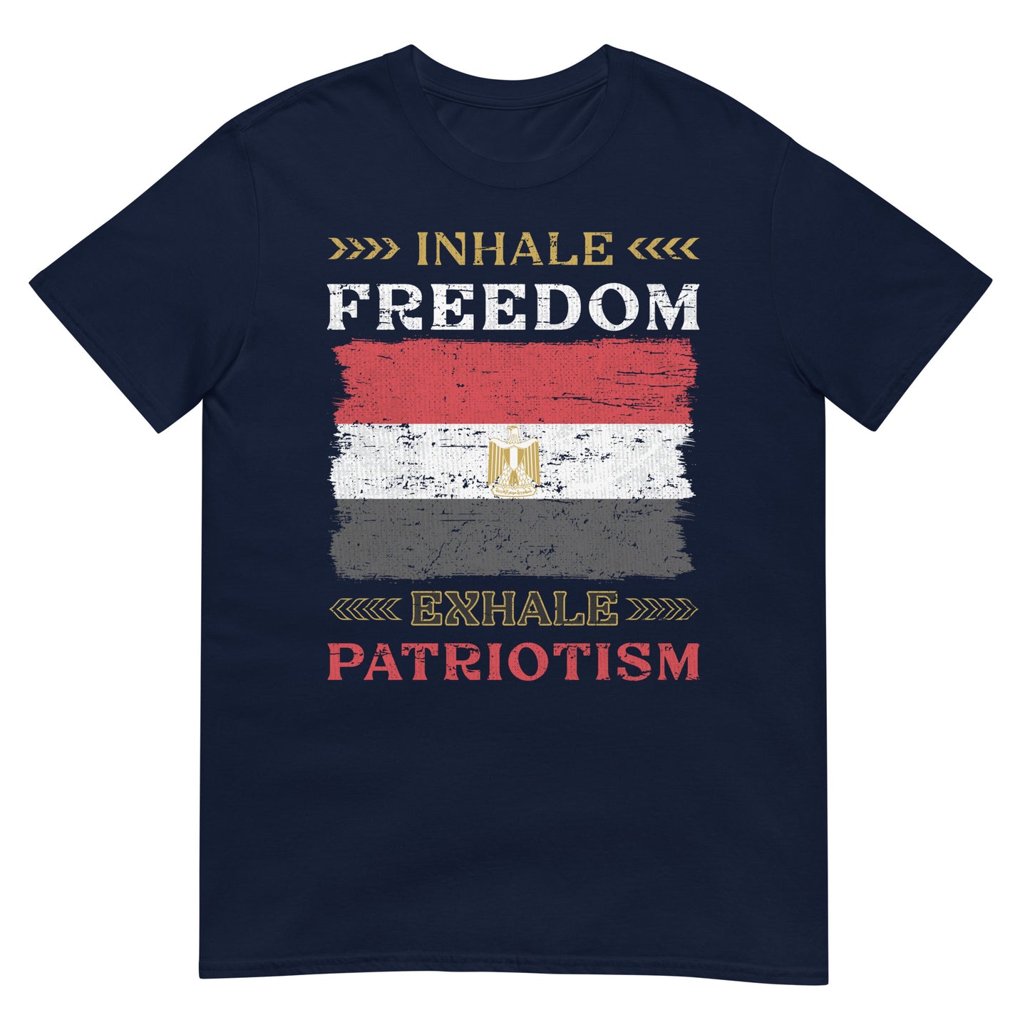 Einatmen Freiheit Ausatmen Patriotismus - Ägypten Unisex T-shirt