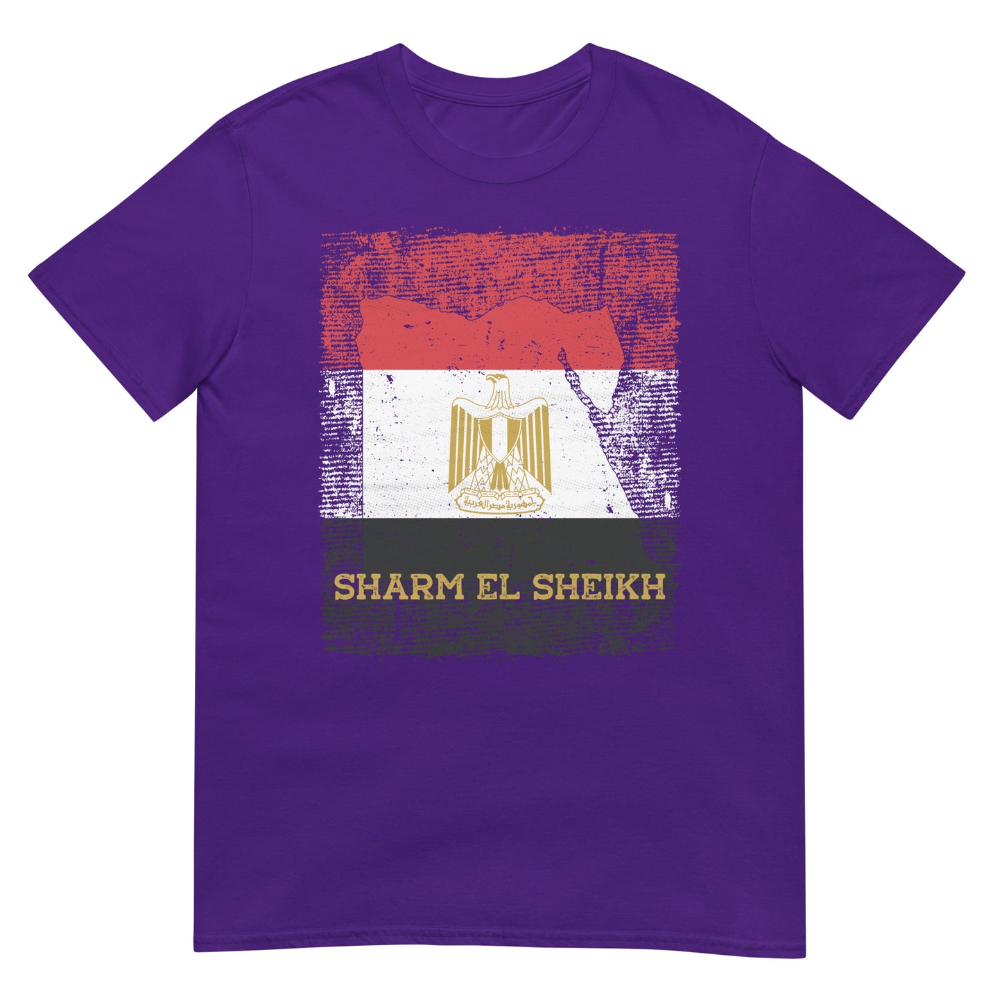 Ägypten Flagge, Karte & Stadt - Sharm El Sheikh Unisex T-shirt