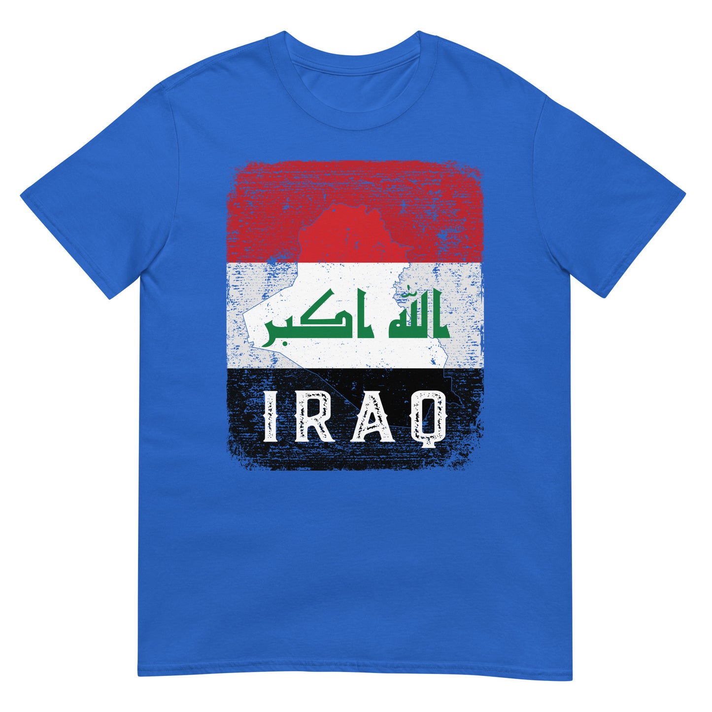 Irak Flagge & Karte Unisex T-Shirt