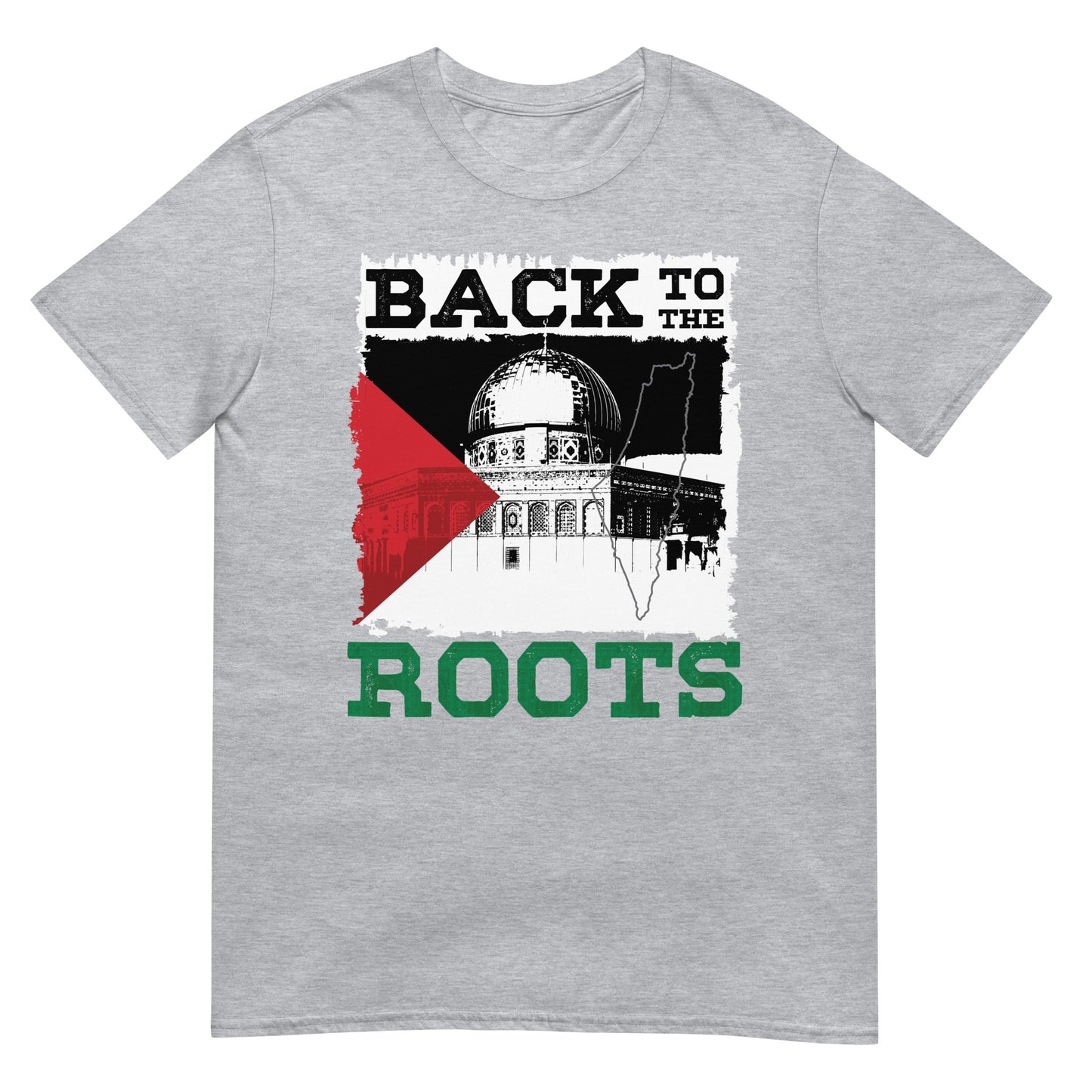 Back to the Roots - Palestine Unisex T-shirt Sport Grey